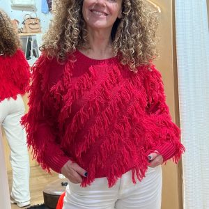 Blusa Oui Burdeos