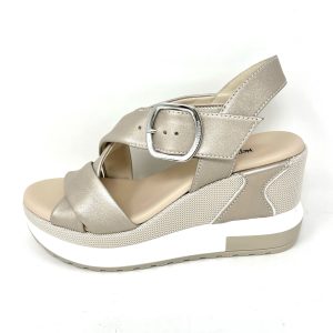 Sandalia Nero Giardini Cru