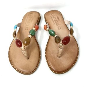 Sandalia Caryatis Cuero