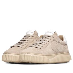 Sneakers Voile Blanche Beix