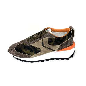 Sneakers Voile Blanche Beix