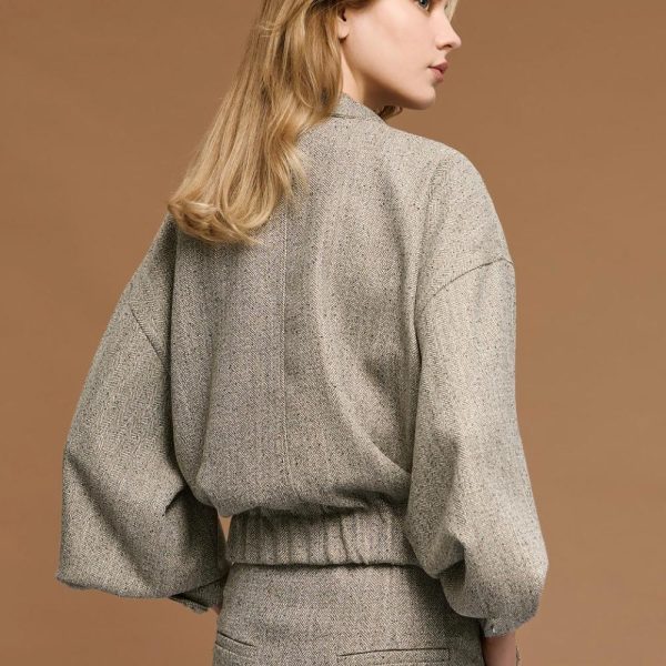 Jaqueta Access Fashion Gris - Imatge 2