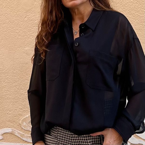 Camisa Access Fashion Negre - Imatge 3