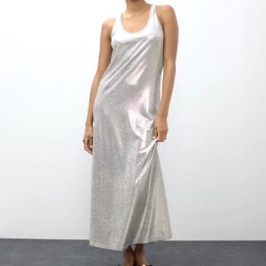 Vestit Lola Casademunt Metalitzat