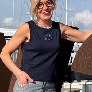 Samarreta Oui Blau Mari