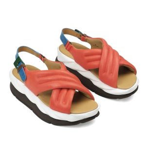 Sandalia 4ccccees Orange