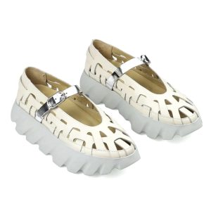 Sandalia 4ccccees Blanc