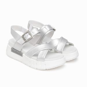 Sandalia Nero Giardini Plata