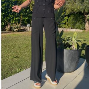 Pantalon Palazo Mac Negre